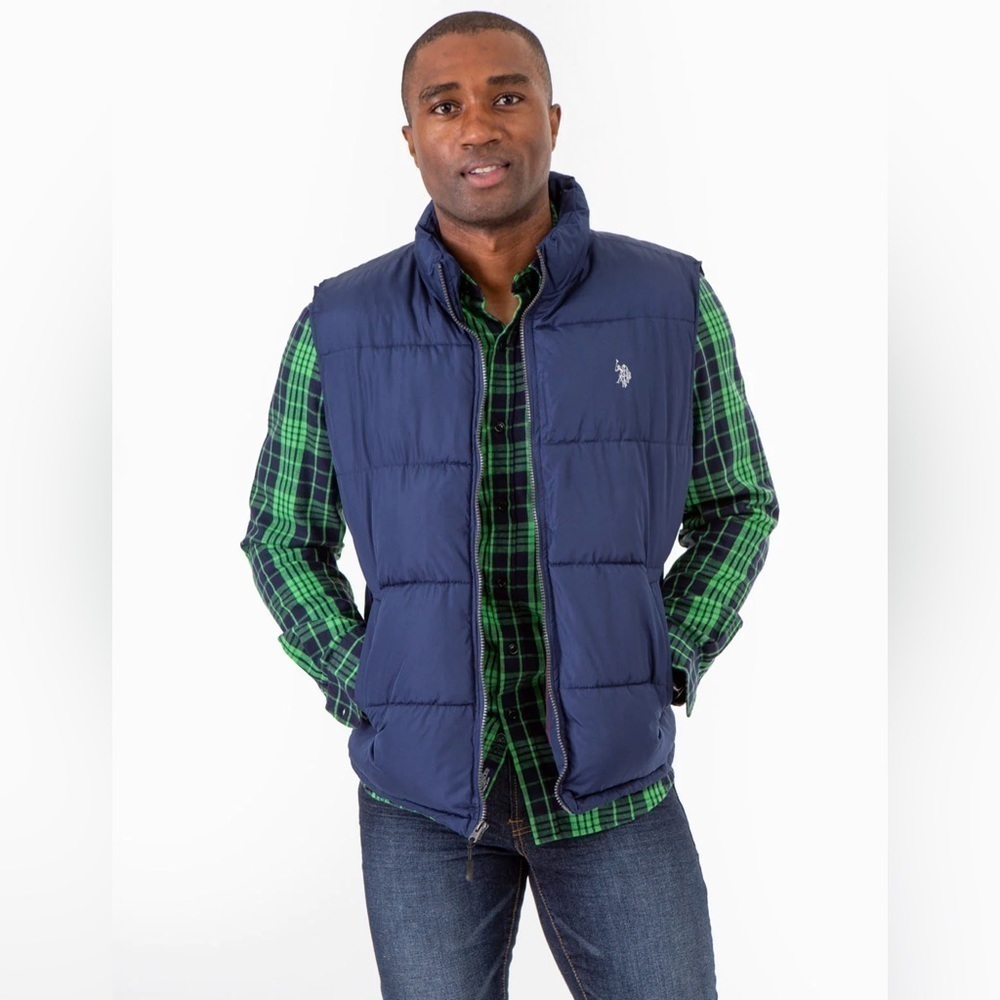 U.S.POLO ASSN. Men’s Insulated Vest. Medium.